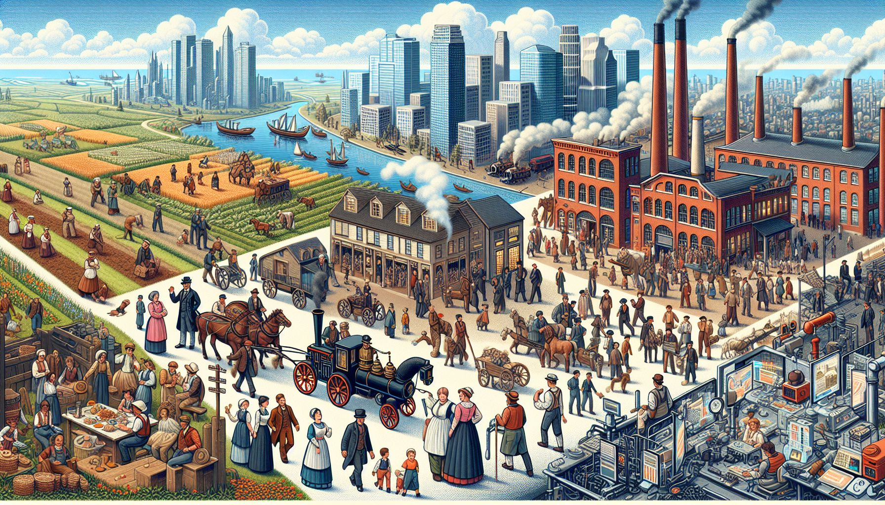 Industrialisering: En rejse gennem produktionens historie