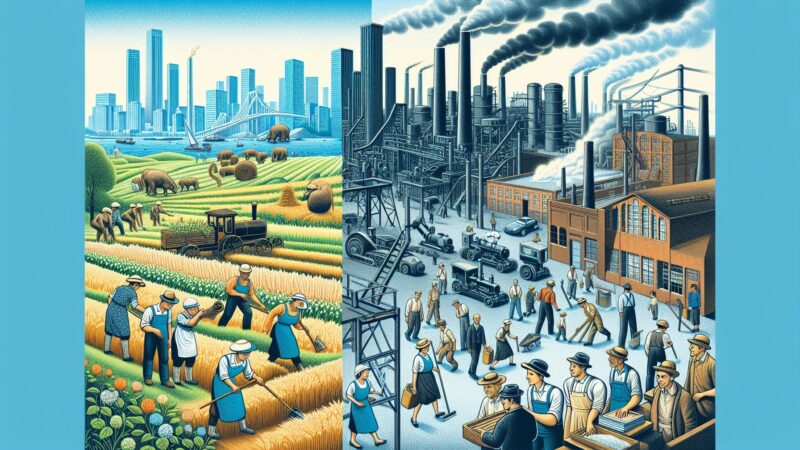 Industrialiseringens betydning for samfundet